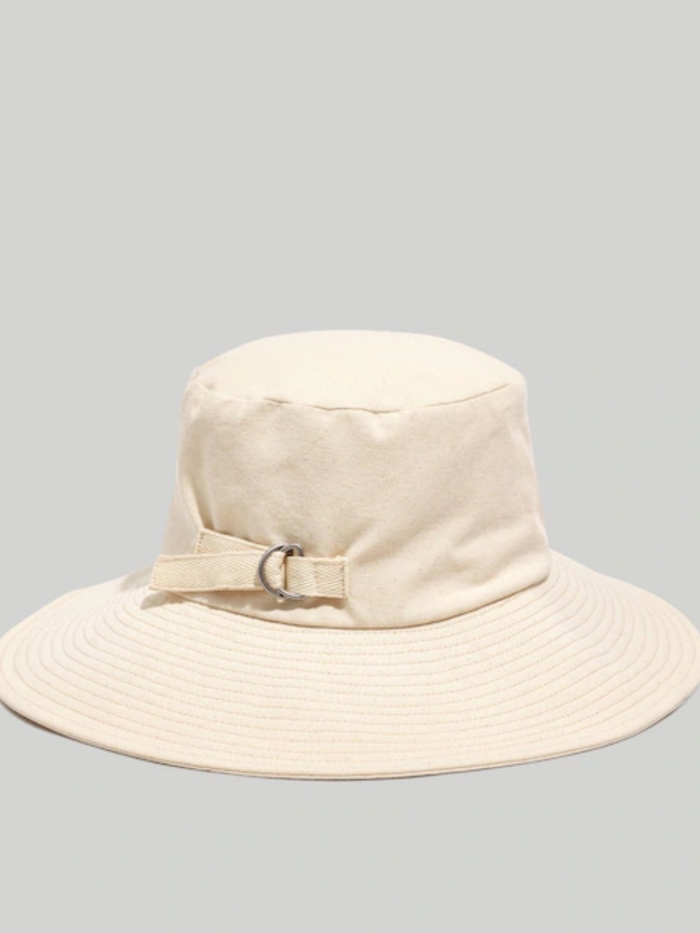 Madewell Cotton Linen packable Sun Hat